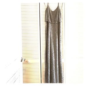 Embellished Blouson Gown